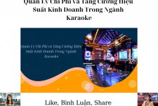 Quản Lý Chi Phí và Tăng Cường Hiệu Suất Kinh Doanh Trong Ngành Karaoke