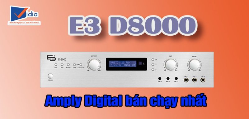 ampli bán chạy E3 D8000 