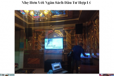 Vidia Đi Nâng Cấp Vang Số Cho Các Quán Karaoke: Giải Pháp Âm Thanh Hay Hơn, Hát Nhẹ Hơn Với Ngân Sách Đầu Tư Hợp Lý