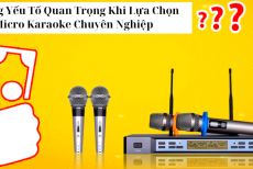 Những Yếu Tố Quan Trọng Khi Lựa Chọn Micro Karaoke Chuyên Nghiệp