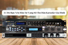 Lý Do Bạn Nên Đầu Tư Vang Số Cho Dàn Karaoke Gia Đình