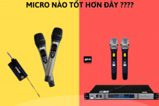 Micro Echo Và Micro Thường: Đâu Là Sự Lựa Chọn Tốt Hơn Cho Dàn Karaoke?