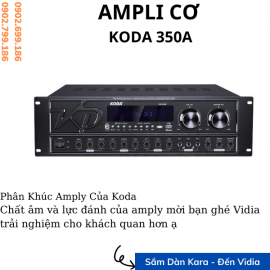 AMPLY KARAOKE LIỀN VANG KODA KB350A