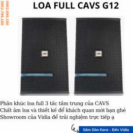 Loa Full CAVS G12