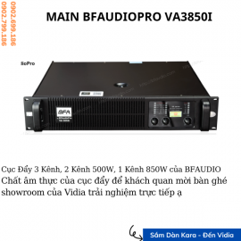 Main BFAUDIOPRO VA3850I