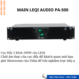 Cục Đẩy Công Suất LEQI AUDIO PA-500