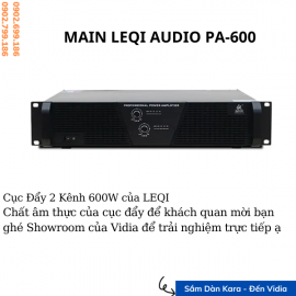 Cục Đẩy Công Suất LEQI AUDIO PA-600