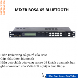 Mixer Bosa X5 Bluetooth 