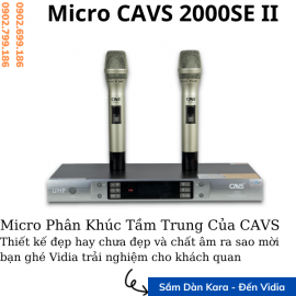 Micro Không Dây CAVS 2000SE II