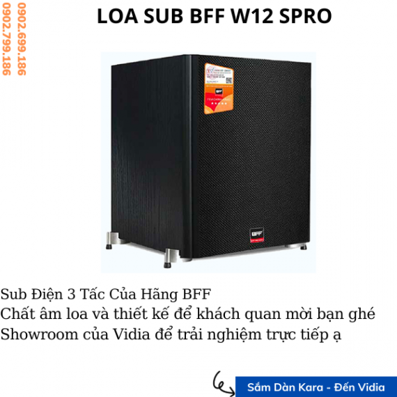 Loa Sub BFF W12 Spro