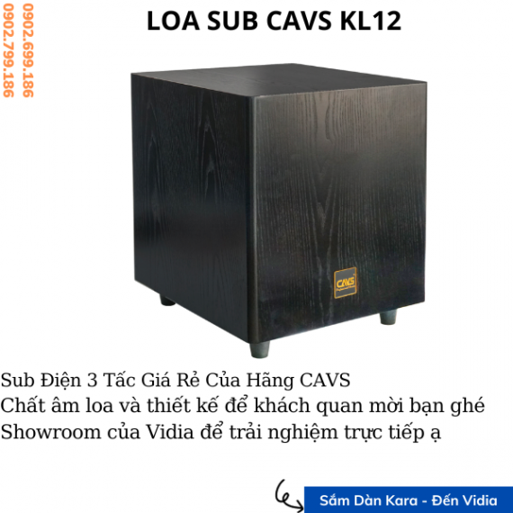 Loa Sub CAVS KL12 
