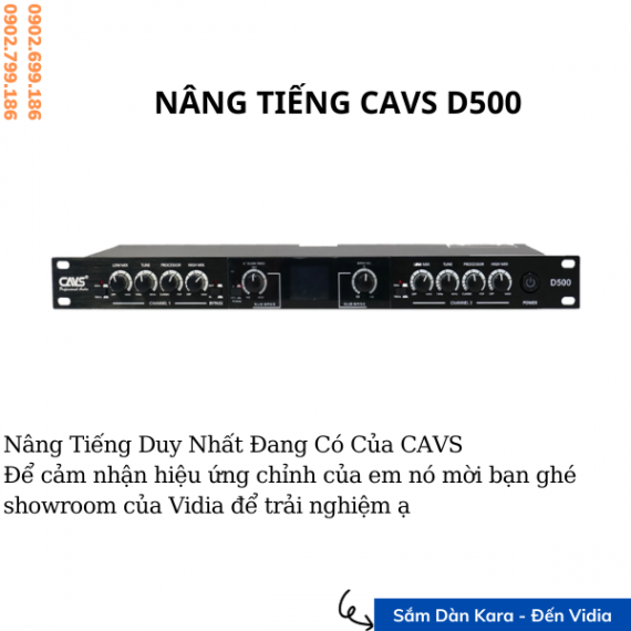 Nâng Tiếng CAVS D500