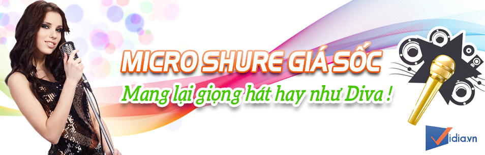 Micro Shure Hay Giá Sốc