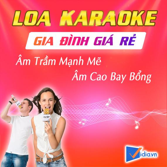 Loa Karaoke Gia Đình Giá Rẻ Bán Chạy - Vidia - 2023