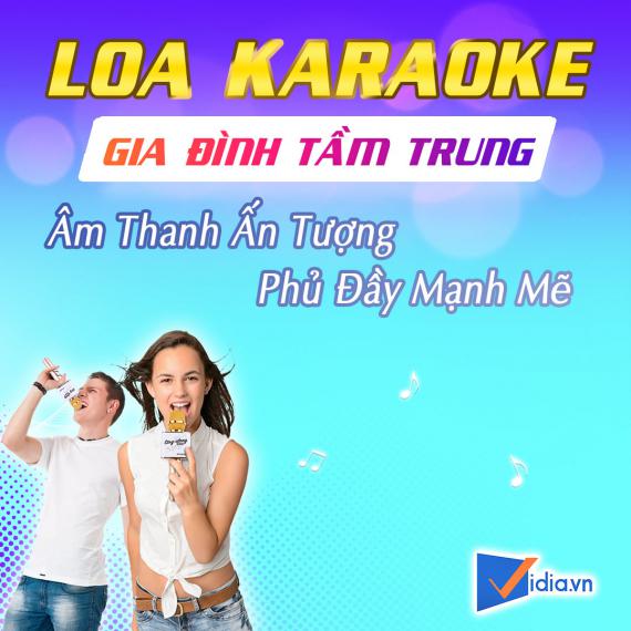 Loa Karaoke Gia Đình Tầm Trung Bán Chạy Vidia - 2023