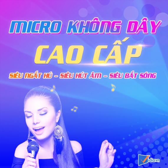 Micro Karaoke Cao Cấp Hay Nhất Hiện Nay Bán Chạy Nhất Vidia - 2023