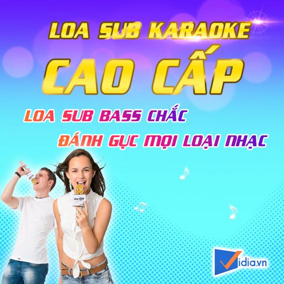 Sub Karaoke Cao Cấp 3 Tấc Bán Chạy - Vidia - 2023