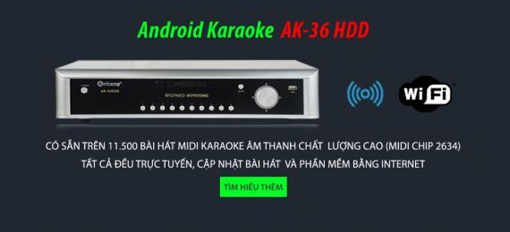 Android AK-36HDD (Không kèm ổ cứng & Micro)