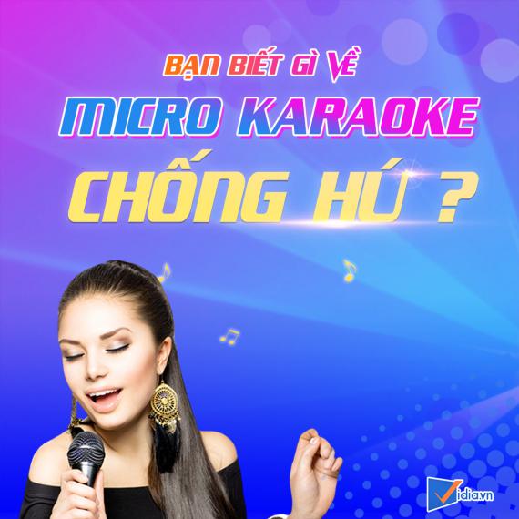 Micro Karaoke Chống Hú