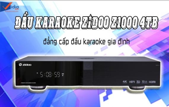 Đầu Karaoke Cao Cấp - ZIDOO Z1000 4TB