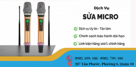 Dịch Vụ Sửa Chữa Micro Karaoke Chuyên Nghiệp – Vidia