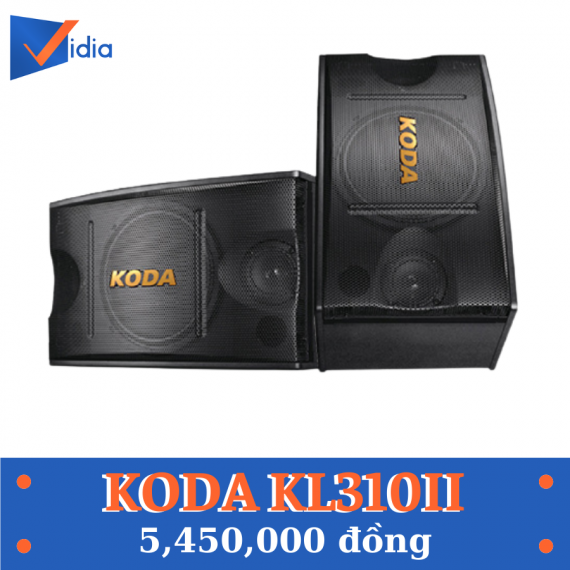 Loa Karaoke KODA KL310II - Dòng loa chuyên nghiệp cho thị trường KARAOKE
