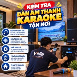 Kiểm Tra Dàn Âm Thanh Karaoke Tận Nơi