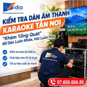Kiểm Tra Dàn Âm Thanh Karaoke Tận Nơi