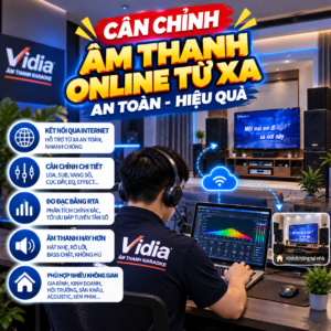 Cân Chỉnh Âm Thanh Online Từ Xa