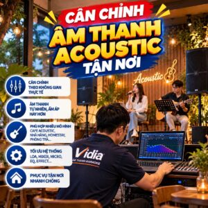 Cân Chỉnh Âm Thanh Acoustic Tận Nơi