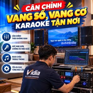 Cân Chỉnh Vang Số, Vang Cơ Karaoke Tận Nơi