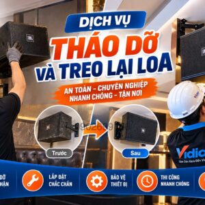 Dịch Vụ Tháo Dỡ Và Treo Lại Loa