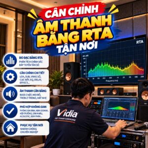 Cân Chỉnh Âm Thanh Bằng RTA