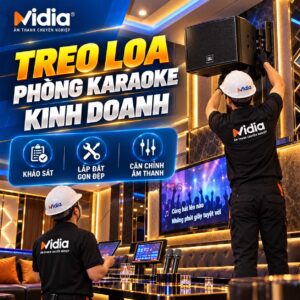Treo Loa Phòng Karaoke Kinh Doanh